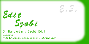 edit szobi business card